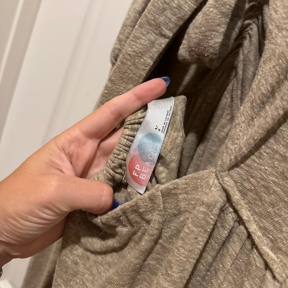 Free People FP Beach Langley Maxi Dress size Large - Picture 5 of 7